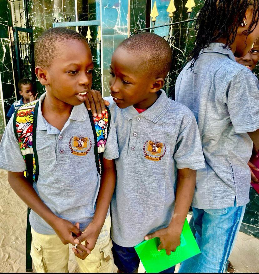 Enfants en classe de préscolaire